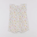 Petit Bateau - combinaison blanc - 6 mois