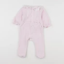 Jacadi - pyjama velours rose - 6 mois