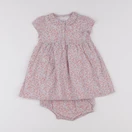Boutchou - robe orange - 6 mois
