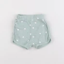 Vertbaudet - short vert - 3 mois