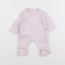 Vertbaudet - pyjama coton rose - 0 mois