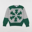 Jacadi - pull vert, gris - 6 ans