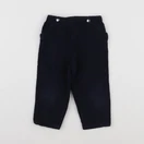Jacadi - pantalon doublé bleu - 18 mois