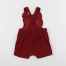 Cyrillus - salopette rouge - 12 mois