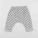 Petit Bateau - sarouel gris - 6 mois