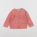 Vertbaudet - gilet rose - 18 mois