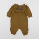 Vertbaudet - combinaison marron - 3 mois