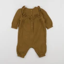Vertbaudet - combinaison marron - 3 mois