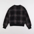 IKKS - pull noir, rouge - 12 ans