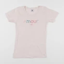 Petit Bateau - maillot de corps rose - 10 ans