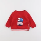 Jacadi - sweat rouge - 6 mois
