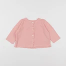 Petit Bateau - tee-shirt rose - 12 mois