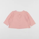 Petit Bateau - tee-shirt rose - 12 mois