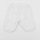 Jacadi - pantalon blanc, argent - 6 mois