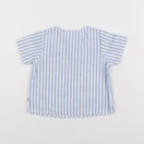 Jacadi - blouse bleu - 12 mois