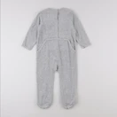 Vertbaudet - pyjama velours gris - 2 ans