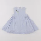 Cyrillus - robe bleu - 6 mois