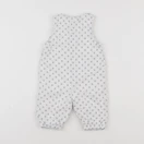 Jacadi - combinaison blanc, gris - 3 mois