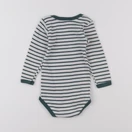 Petit Bateau - body vert - 12 mois