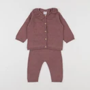 H&M - ensemble rose - 3/6 mois