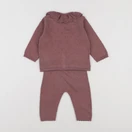 H&M - ensemble rose - 3/6 mois