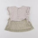 IKKS - robe or, beige - 6 mois
