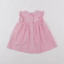 Petit Bateau - robe rose - 6 mois