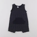 H&M - combinaison bleu - 4/6 mois
