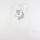 H&M - pull blanc - 10/12 ans