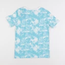 H&M - tee-shirt blanc, bleu - 6/8 ans