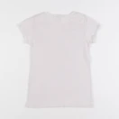 Petit Bateau - maillot de corps blanc, rose - 10 ans