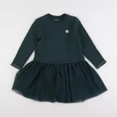 Vertbaudet - robe vert - 5 ans
