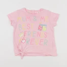 Zara - tee-shirt rose - 18 mois à 2 ans