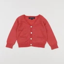 Petit Bateau - gilet rose - 18 mois