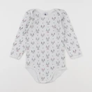 Petit Bateau - body blanc - 2 ans