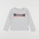 Okaidi - tee-shirt gris - 4 ans