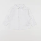 Zara - chemise blanc - 12/18 mois