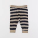 Boutchou - legging beige, bleu - 3 mois