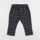 H&M - pantalon gris - 9/12 mois
