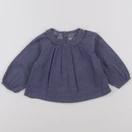 Jacadi - blouse bleu - 12 mois