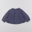 Jacadi - blouse bleu - 12 mois