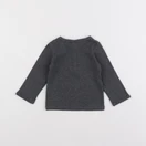 H&M - tee-shirt gris - 3/6 mois