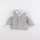 Cadet Rousselle - veste doublé gris - 3 mois