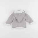 Cadet Rousselle - veste doublé gris - 3 mois