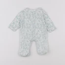 Vertbaudet - pyjama coton blanc, vert - Prématuré
