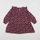 Vertbaudet - robe rouge - 3 ans