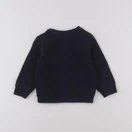 Petit Bateau - sweat bleu - 2 ans