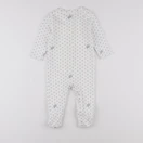 Bonton - pyjama coton bleu - 12 mois