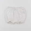 Petit Bateau - short blanc - 3 mois