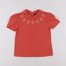 The animals observatory - blouse orange - 6 ans